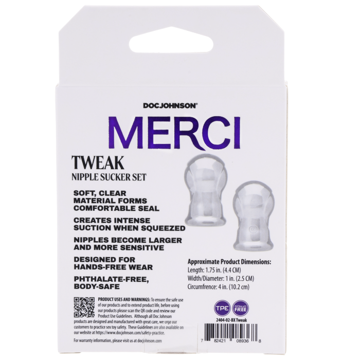 Merci - Tweak - Nipple Sucker Set