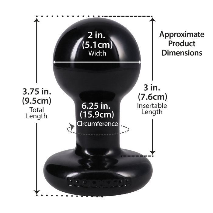 The Classic Round Butt Plug - Small