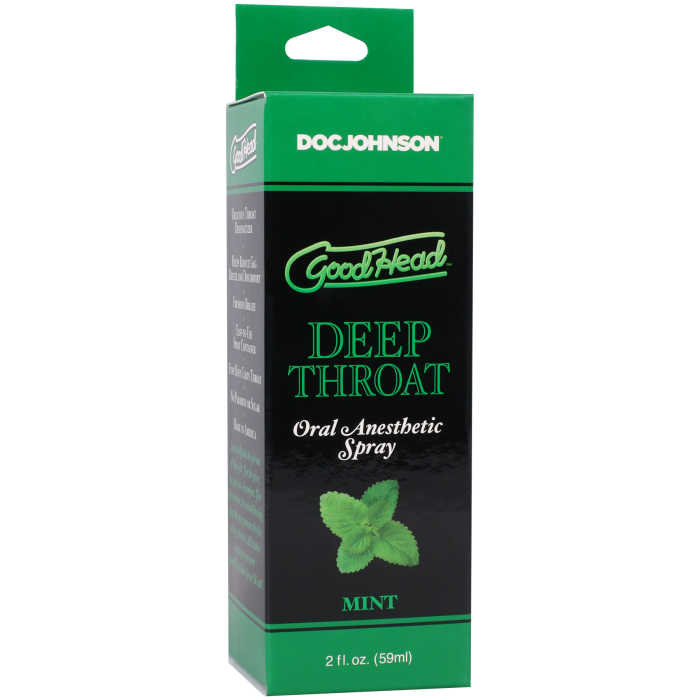 GoodHead - Deep Throat Spray - Mint - 2 fl. oz.