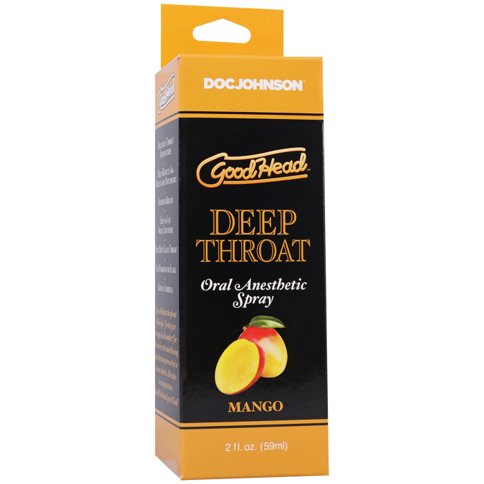 GoodHead - Deep Throat Spray - Mango - 2 fl. oz.