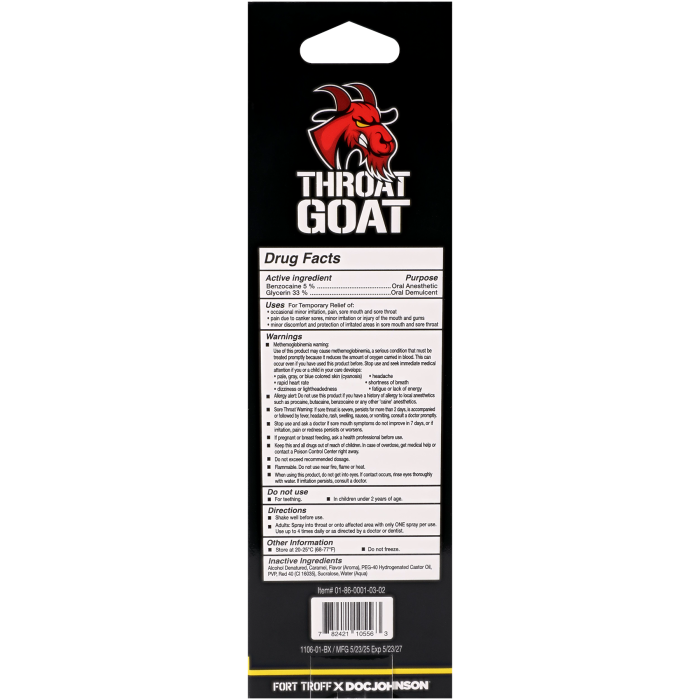 Fort Troff - Throat Goat - Strawberry - 2 fl. oz.