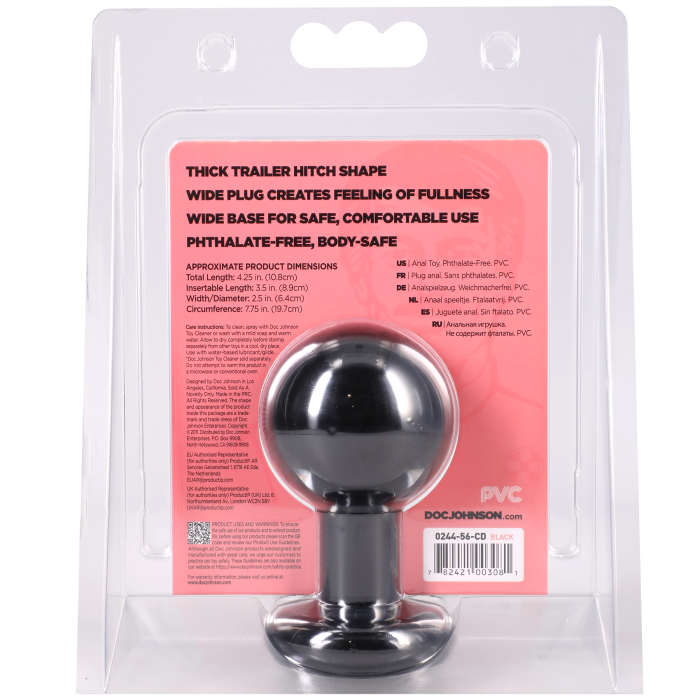 The Classic Round Butt Plug - Medium