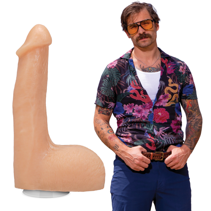 Signature Cocks - The Flesh Mechanic - 7.5 Inch ULTRASKYN Cock with Removable Vac-U-Lock Suction Cup