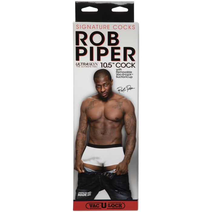 Signature Cocks - Rob Piper - 10.5 ULTRASKYN Inch Cock with Removable Vac-U-Lock Suction Cup