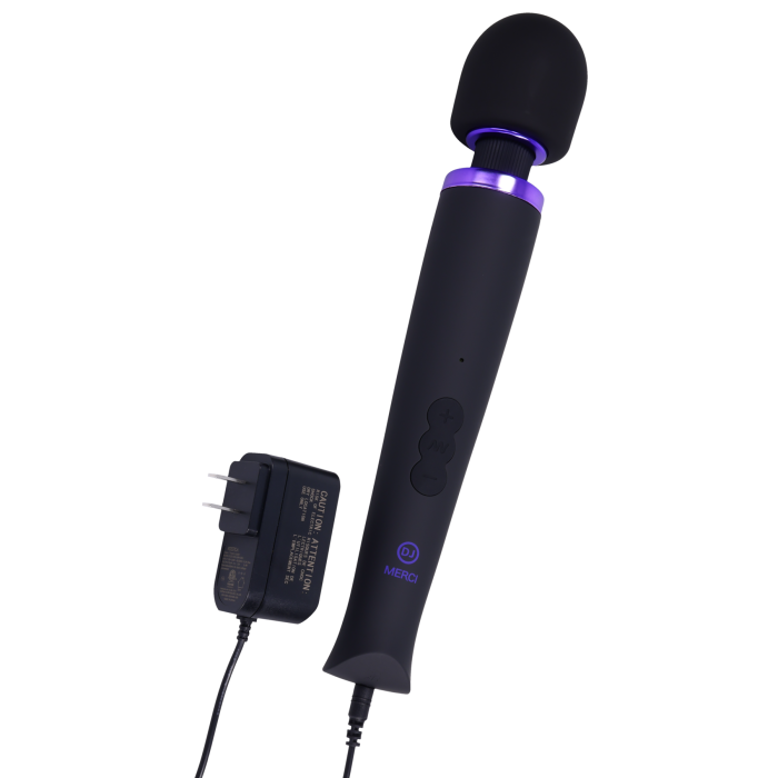 Merci - Rechargeable Power Wand - Ultra-Powerful Silicone Wand Massager