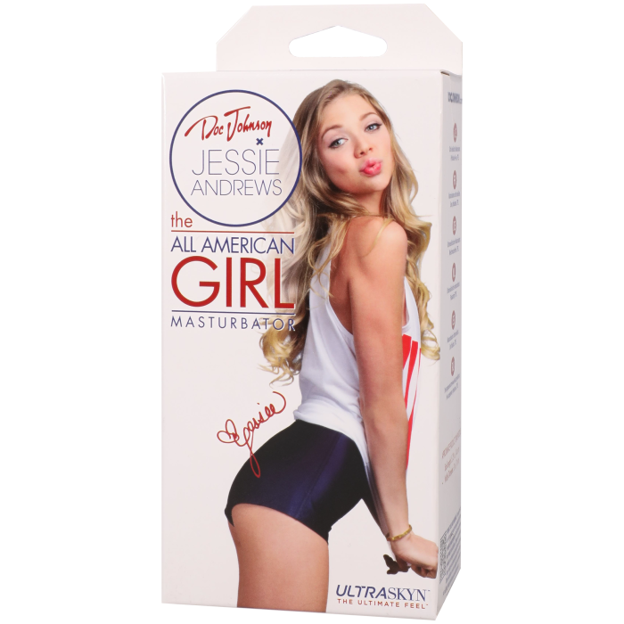 Signature Strokers - Jessie Andrews - ULTRASKYN The All American Girl Masturbator