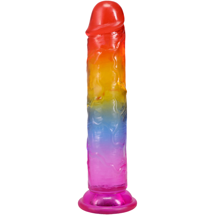 Crystal Jellies - 7 Inch Dong - Rainbow