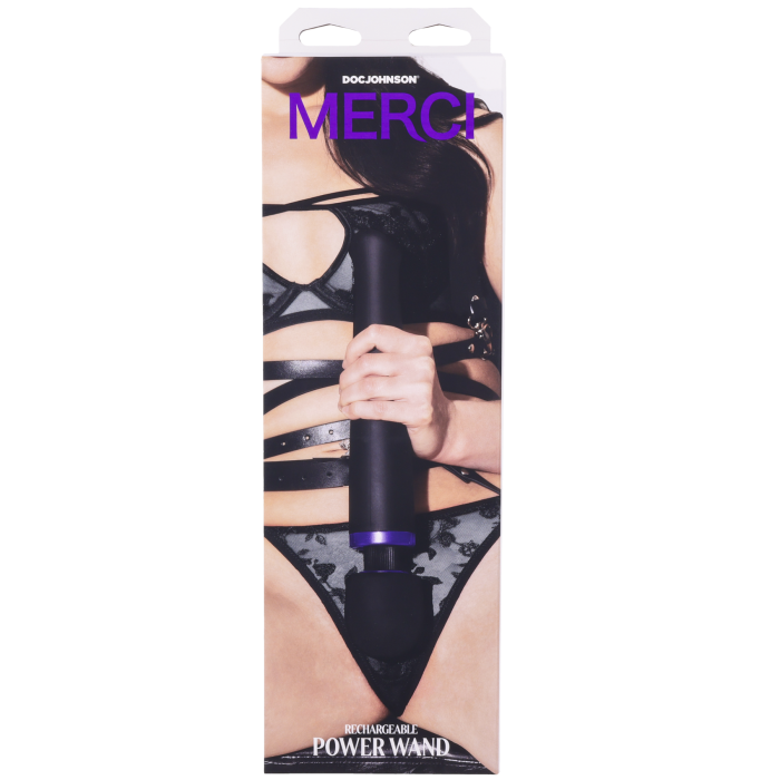 Merci - Rechargeable Power Wand - Ultra-Powerful Silicone Wand Massager
