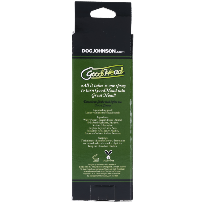 GoodHead - Juicy Head - Dry Mouth Spray - Sour Green Apple - 2 fl. oz.