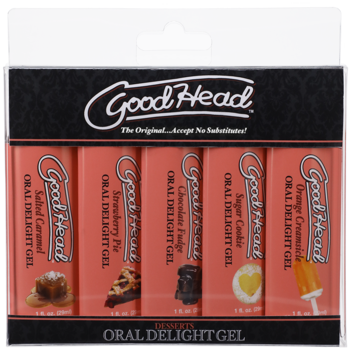 GoodHead - Oral Delight Gel - Desserts - 5 Pack - 1 fl. oz.