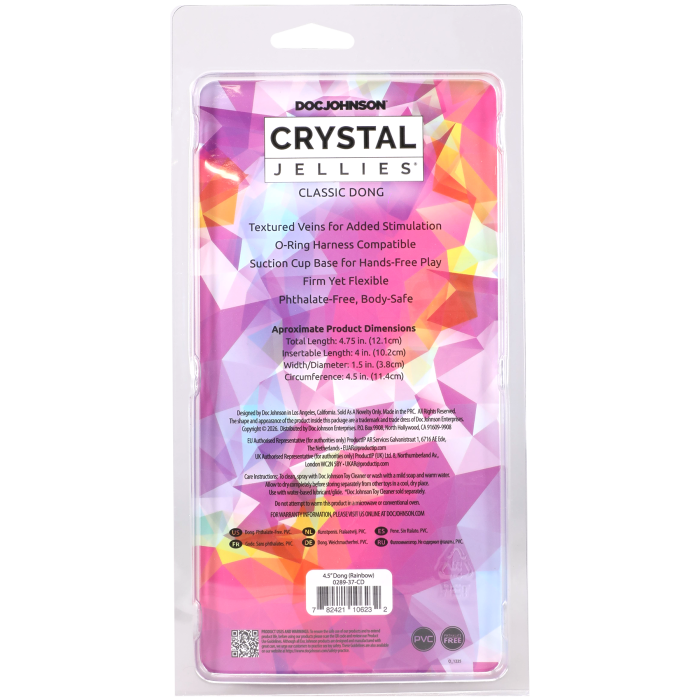 Crystal Jellies - 4.5 Inch Dong