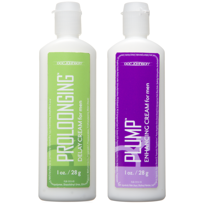 Intimate Enhancements - Prolonging + Plump - For Men - 2 Pack