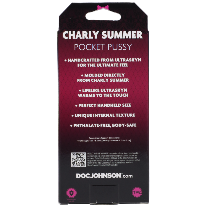 Signature Strokers - Charly Summer - ULTRASKYN Pocket Pussy