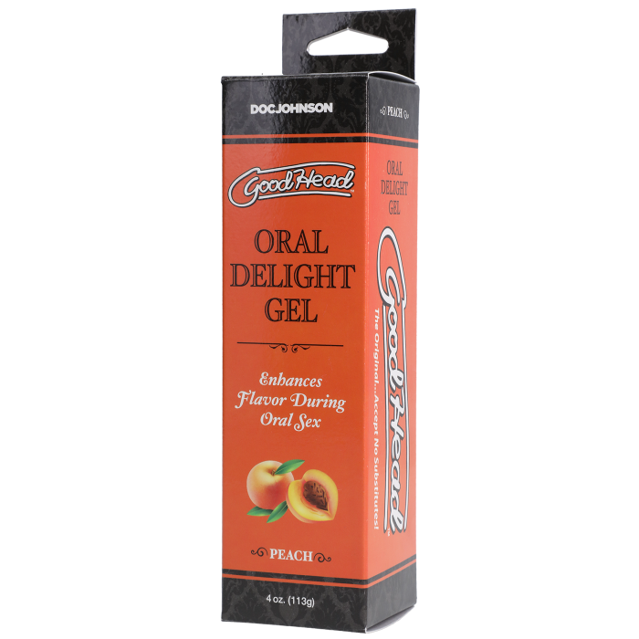 GoodHead - Oral Delight Gel - Peach - 4 oz.