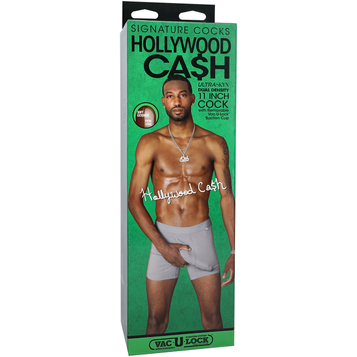 Signature Cocks - Hollywood Cash - 11 Inch ULTRASKYN Cock with Removable Vac-U-Lock Suction Cup