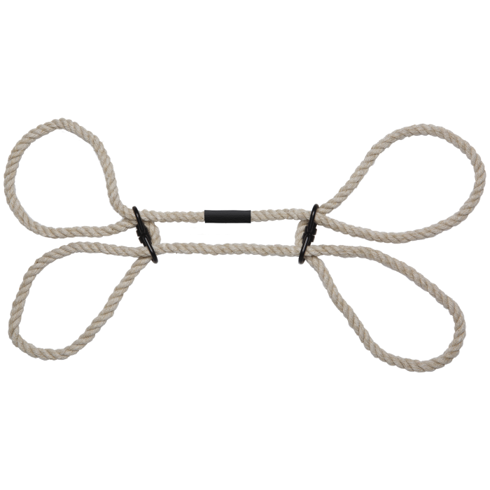 Merci - Restrain - 6mm Hemp Wrist or Ankle Cuffs