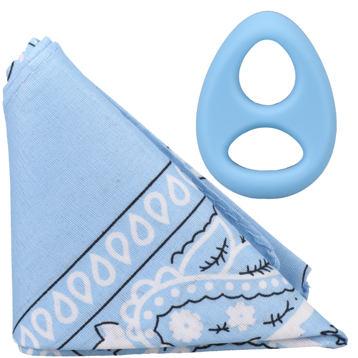ROCK SOLID - The Code - Silicone C-Ring with Bandana