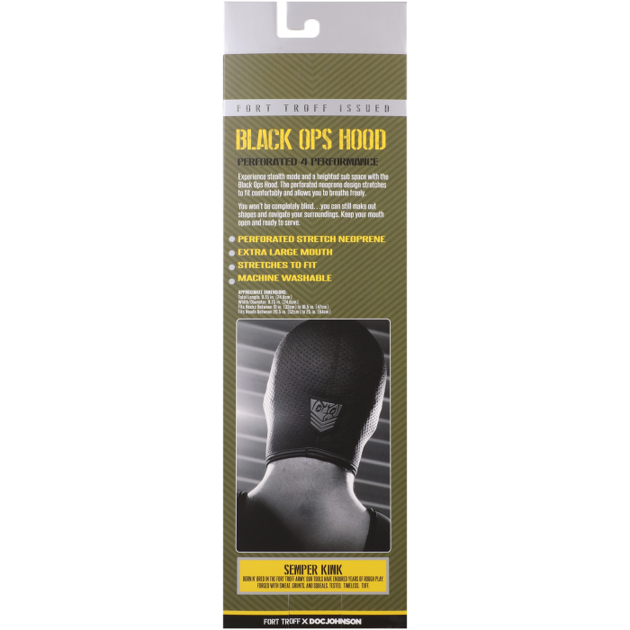Fort Troff - Black Ops Hood - Regular
