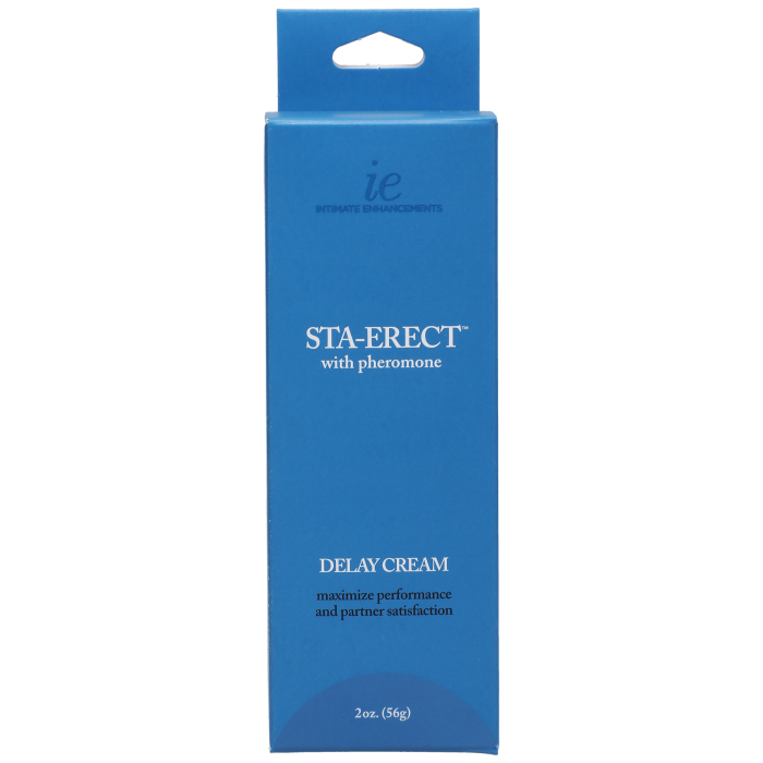 Intimate Enhancements - Sta-Erect with Pheromone - Delay Cream