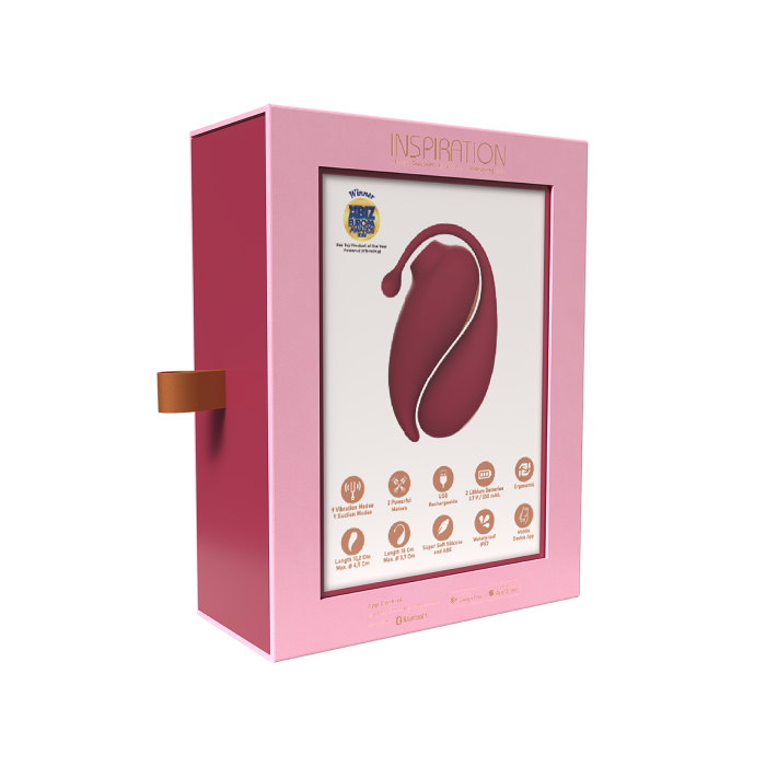 Adrien Lastic - Inspiration - App Controlled Clitoral Suction Stimulator + Vibrating Egg