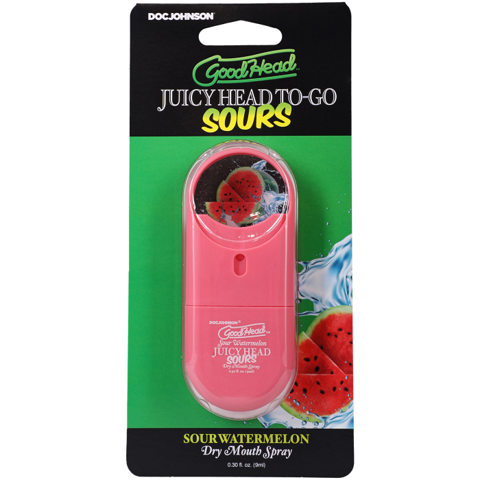 GoodHead - Juicy Head Dry Mouth Spray To-Go - Sour Watermelon - .30 fl. oz.