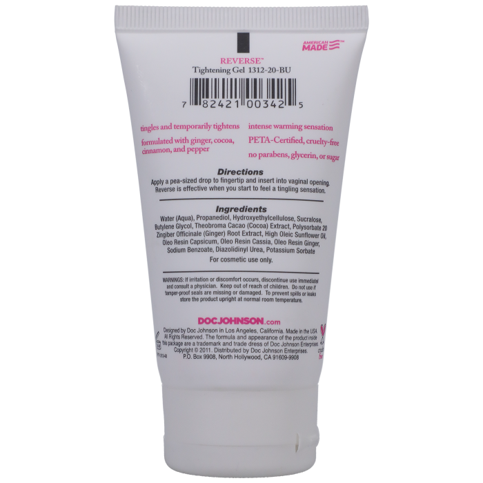 Intimate Enhancements - Reverse - Tightening Gel
