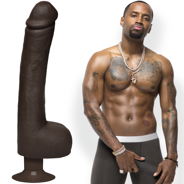 Signature Cocks - Safaree Samuels - Anaconda - Vibrating 12 Inch ULTRASKYN Cock