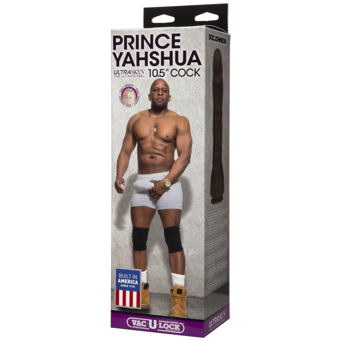 Signature Cocks - Prince Yahshua - 10.5 Inch ULTRASKYN Cock with Removable Vac-U-Lock Suction Cup