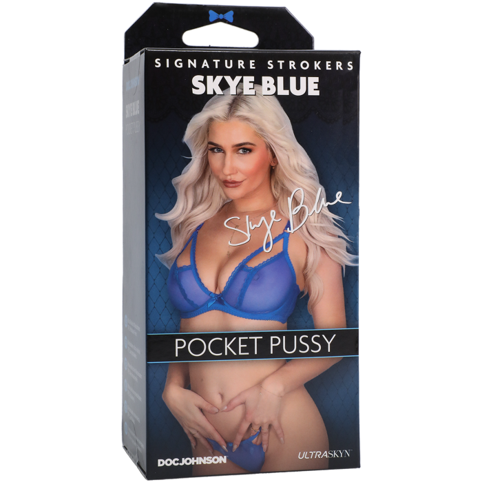 Signature Strokers - Skye Blue - ULTRASKYN Pocket Pussy