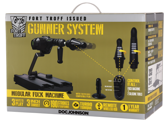 Fort Troff - Gunner System - 3-In-1 Modular Fuck Machine