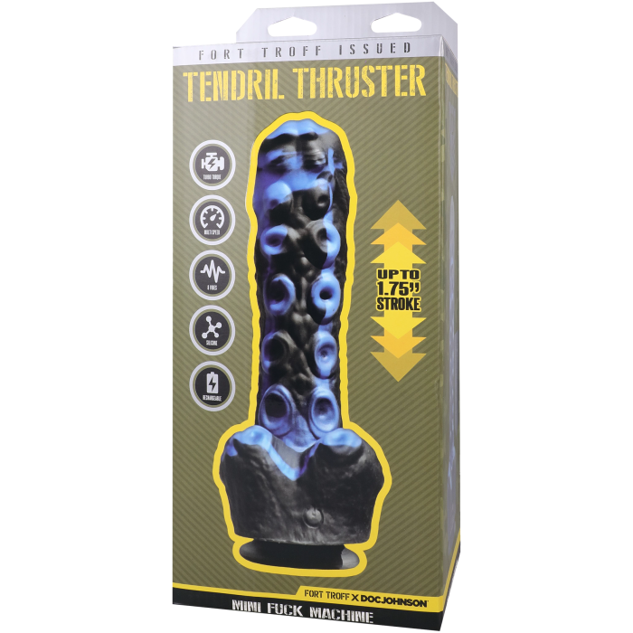 Fort Troff - Tendril Thruster - Mini Fuck Machine - Rechargeable Silicone with Remote