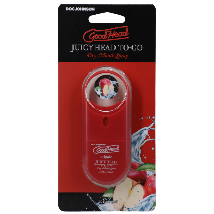 GoodHead - Juicy Head - Dry Mouth Spray To-Go - Apple - .30 fl. oz.