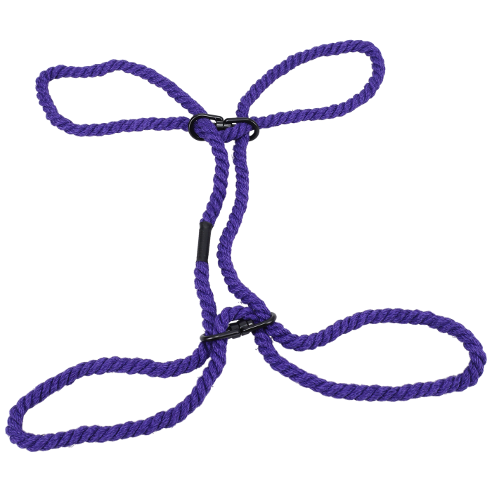 Merci - Restrain - 6mm Hemp Wrist or Ankle Cuffs