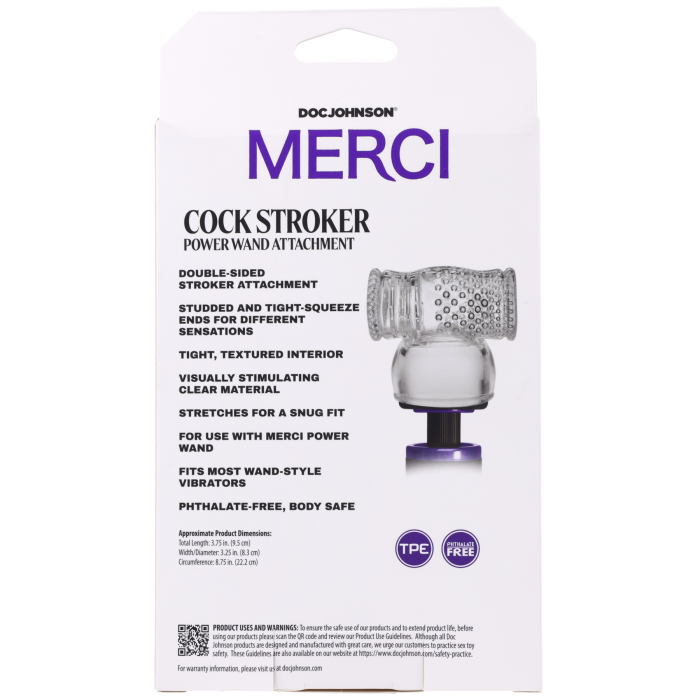 Merci - Cock Stroker - Wand Attachment