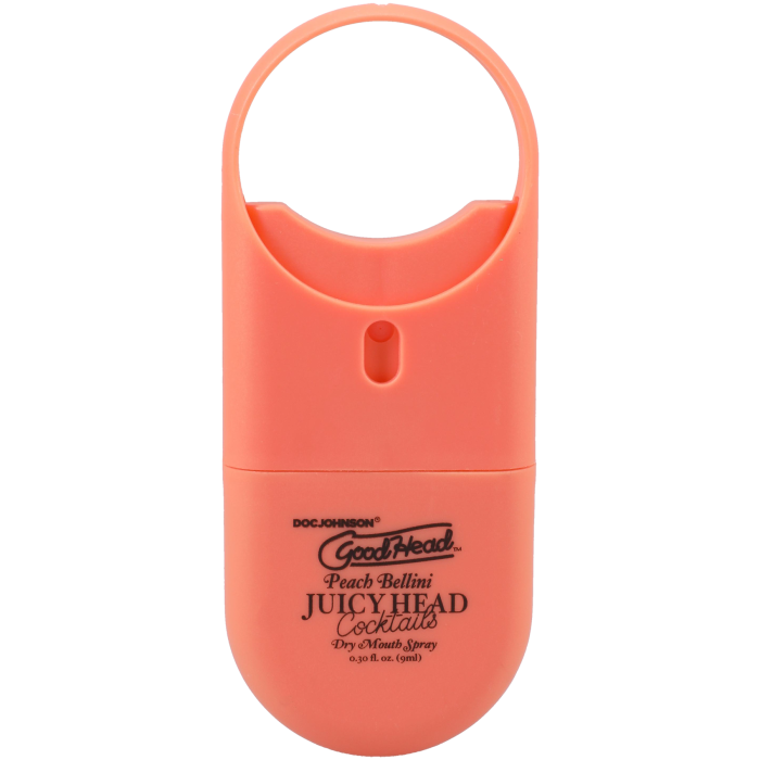 GoodHead - Juicy Head - Cocktails - Dry Mouth Spray To-Go - Peach Bellini - .30 fl. oz.