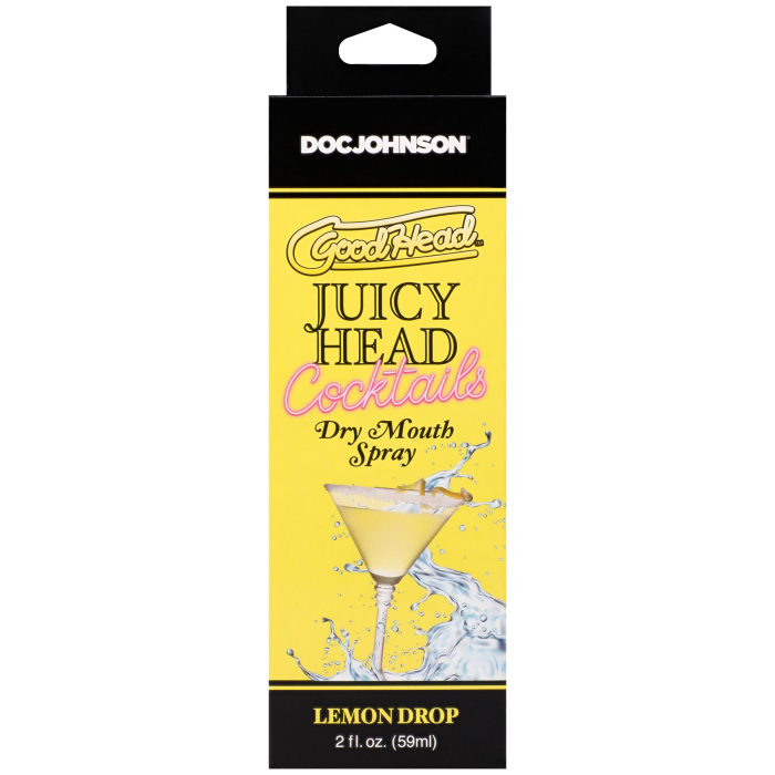 GoodHead - Juicy Head - Cocktails - Dry Mouth Spray - Lemon Drop - 2 fl. oz.