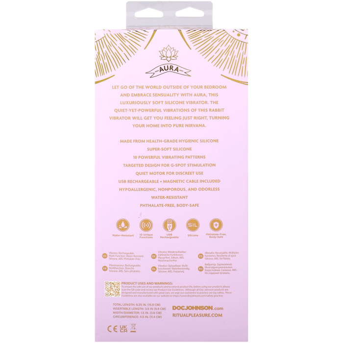 RITUAL - Aura - 10 Function G-Rabbit Vibrator