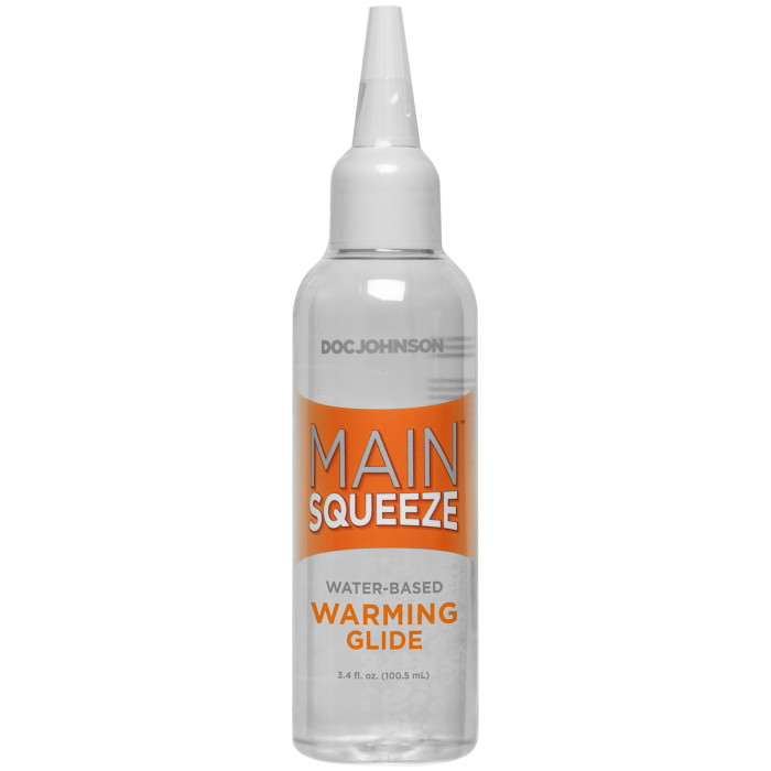 Main Squeeze - Warming Water-Based Glide - 3.4 fl. oz.