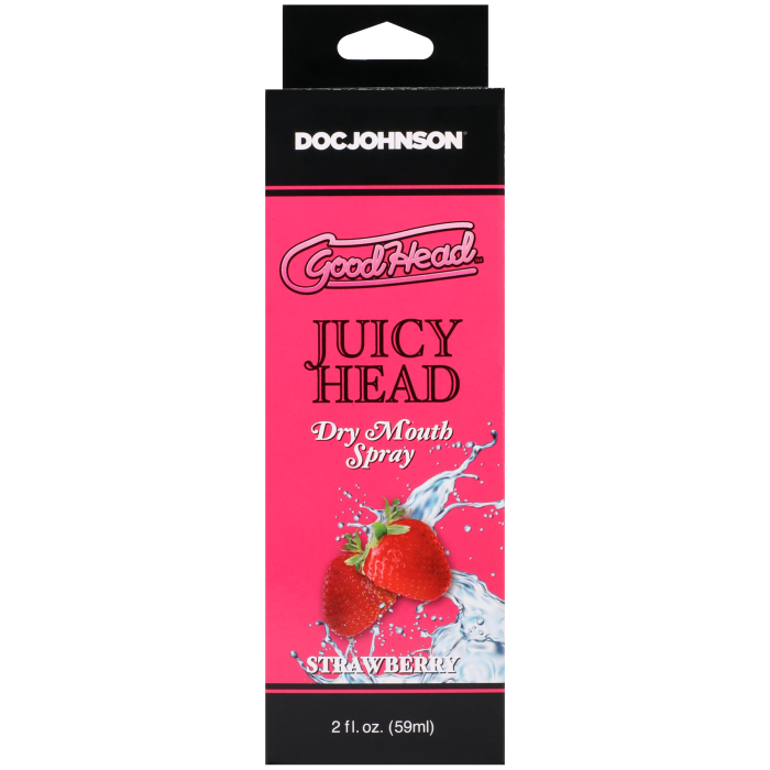 GoodHead - Juicy Head - Dry Mouth Spray - Strawberry - 2 fl. oz.