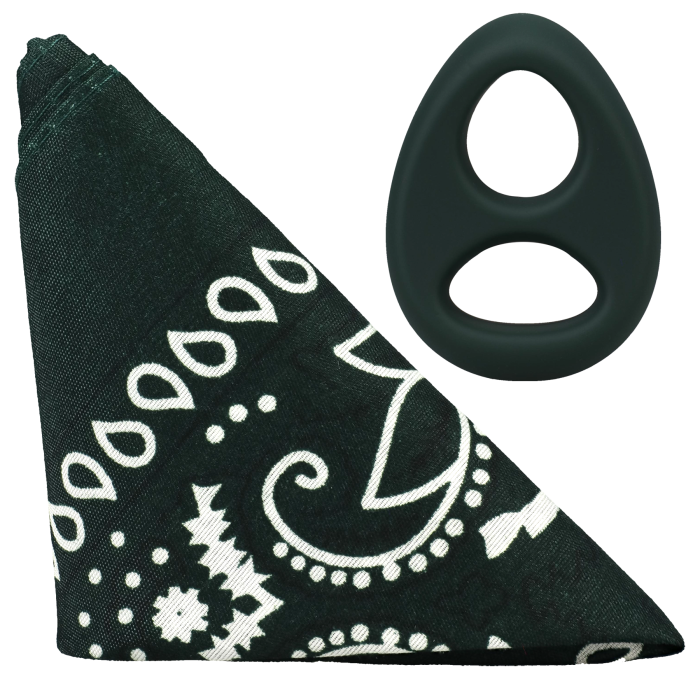 ROCK SOLID - The Code - Silicone C-Ring with Bandana