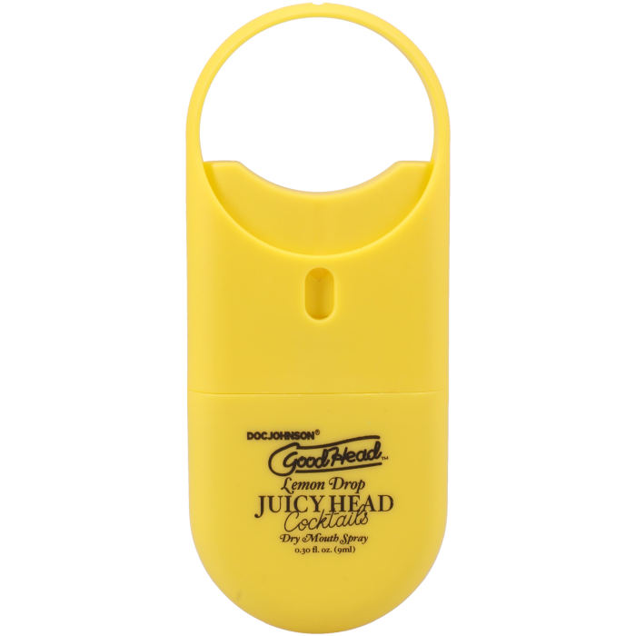 GoodHead - Juicy Head - Cocktails - Dry Mouth Spray To-Go - Lemon Drop - .30 fl. oz.