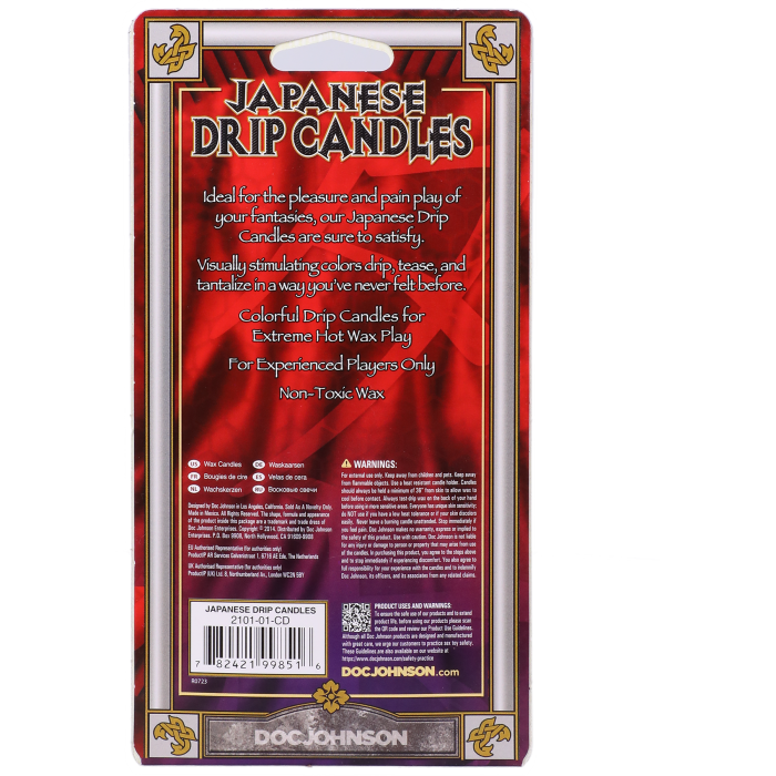 Japanese Drip Candles - 3 Pack