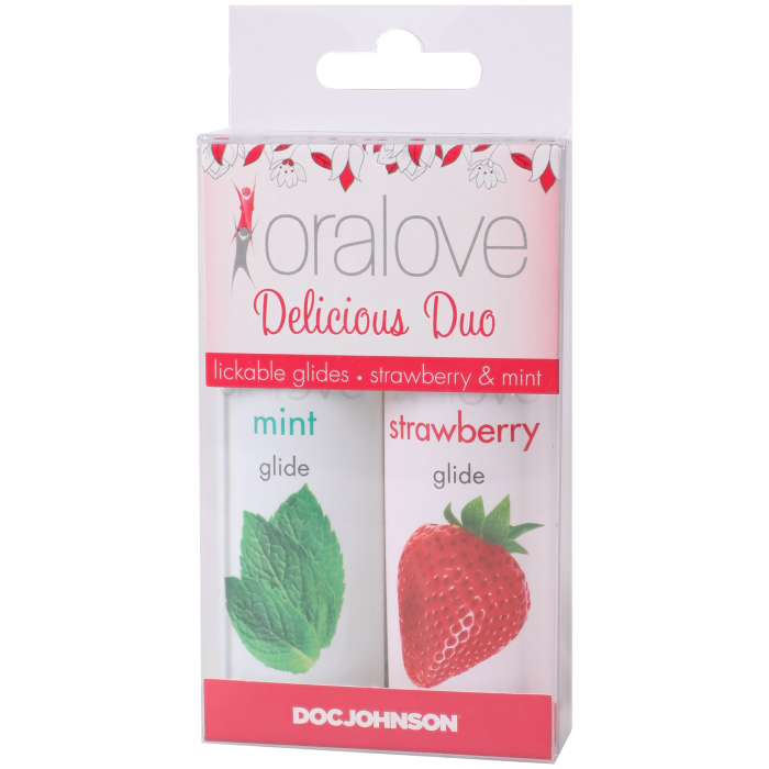 Oralove - Delicious Duo - Strawberry & Mint - 2 Pack