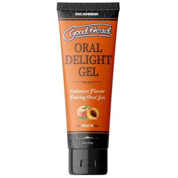 GoodHead - Oral Delight Gel - Peach - 4 oz.
