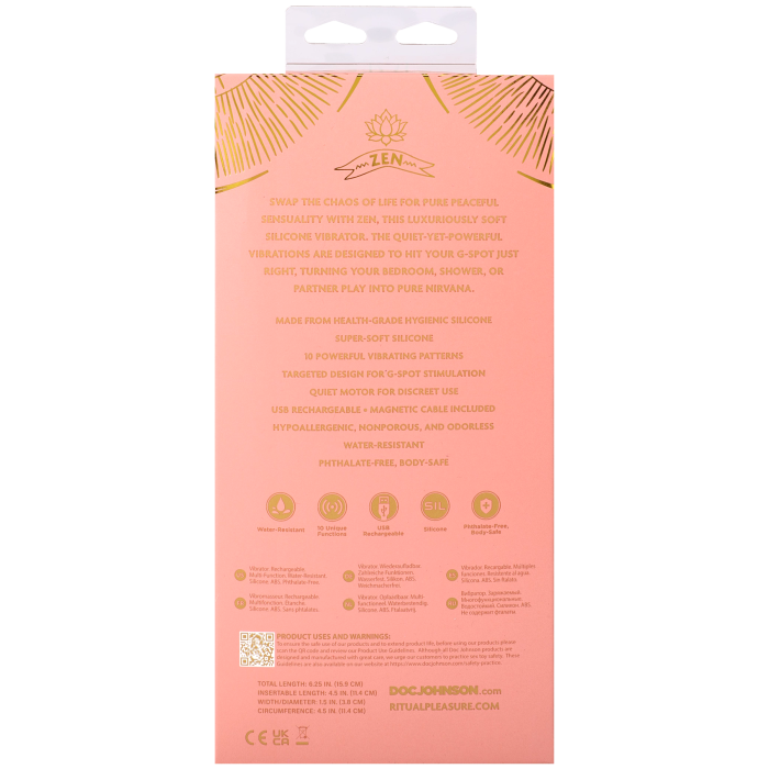 RITUAL - Zen - 10 Function G-Spot Vibrator