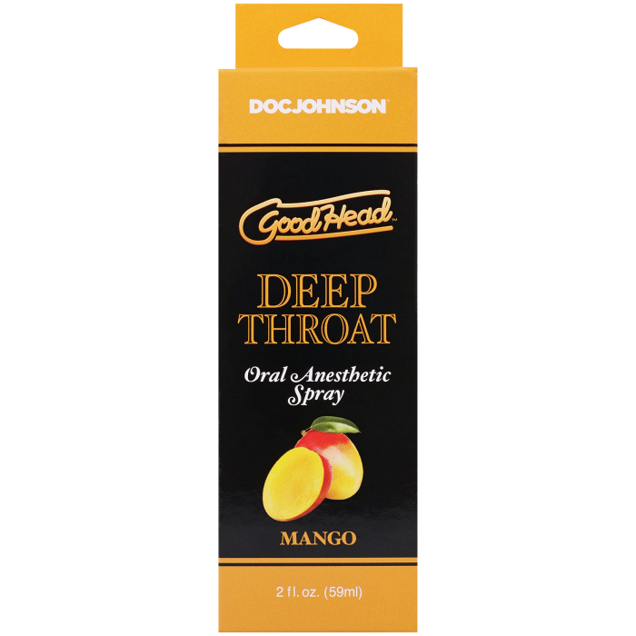 GoodHead - Deep Throat Spray - Mango - 2 fl. oz.