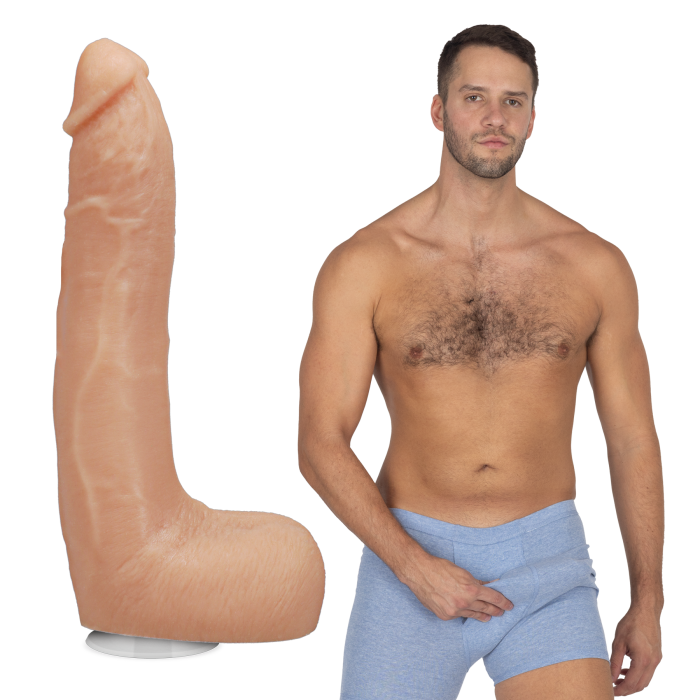 Signature Cocks - Dan Damage - 10 Inch ULTRASKYN Cock with Removable Vac-U-Lock Suction Cup