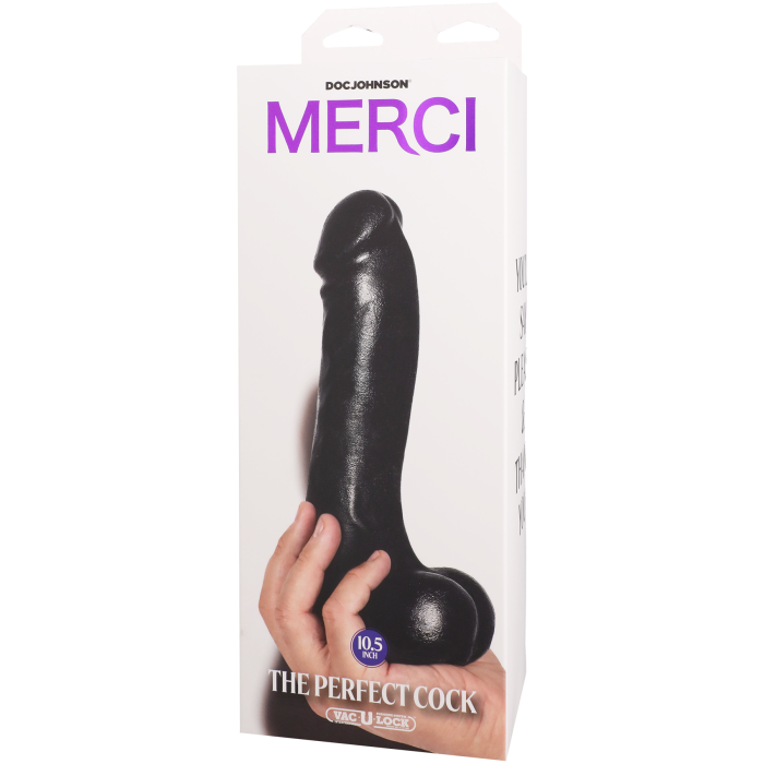 Merci - The Perfect Cock 10.5" - With Removable Vac-U-Lock Suction Cup - ULTRASKYN