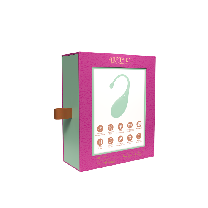 Adrien Lastic - Palpitation - App Control Vibrating Egg Stimulator