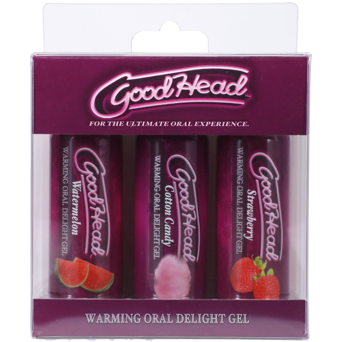GoodHead - Warming Head - Strawberry, Cotton Candy, Watermelon - 3 pack - 2 fl. oz.